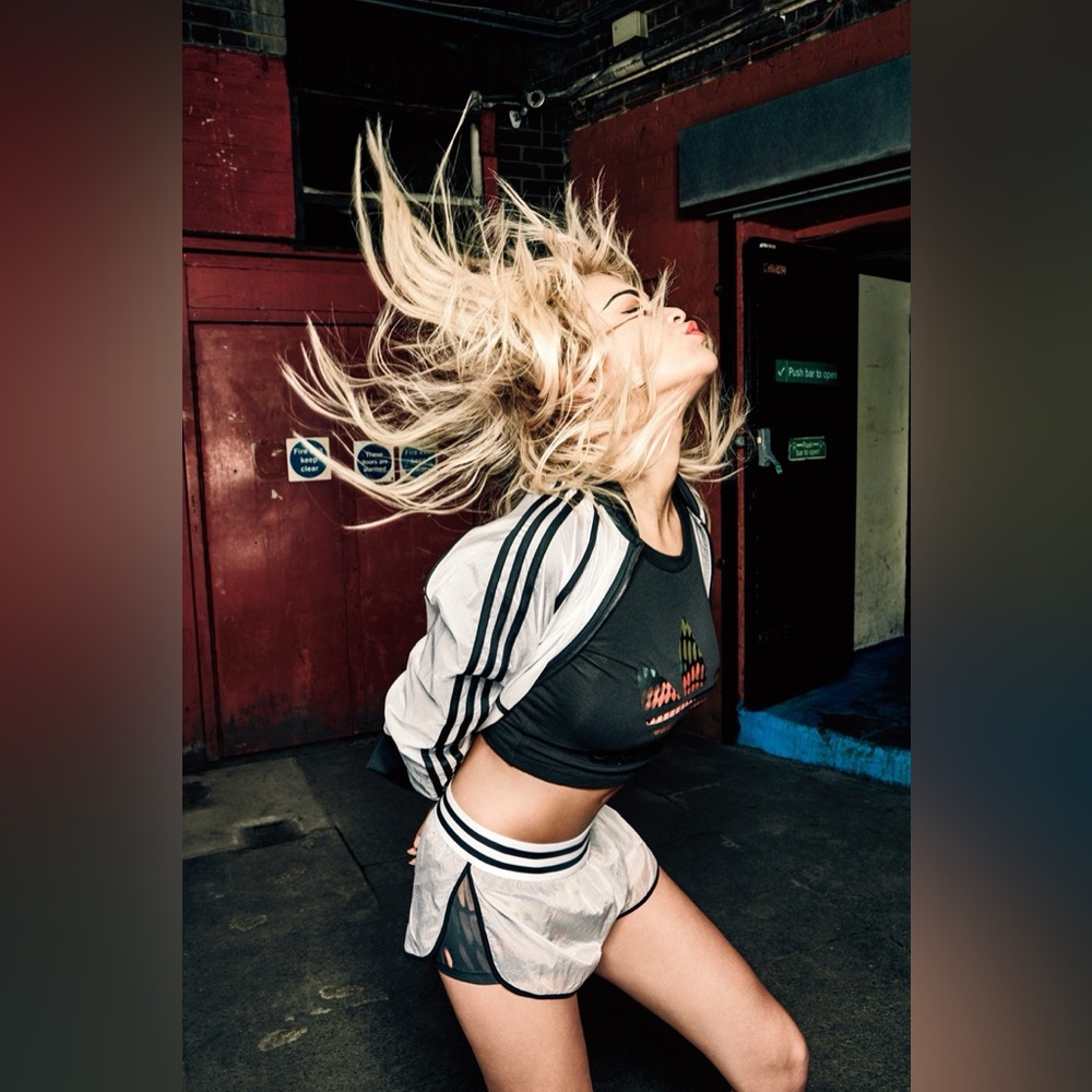 Adidas Transparent Black and White Bomber Set